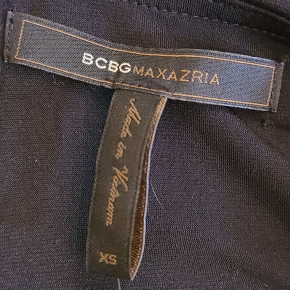 BCBG MAXAZRIA DRAPED KNIT DRESS - Picture 10 of 11